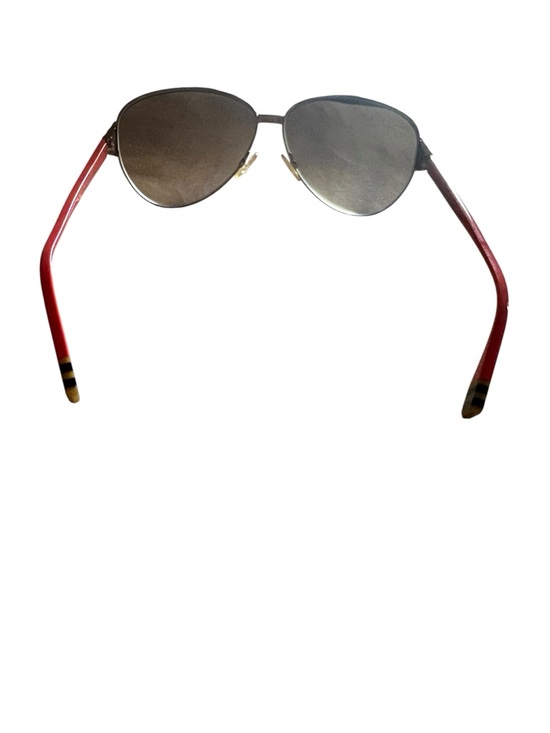 Fendi Aviator Sunglasses Red Coral Smoke Lenses Italy Unisex